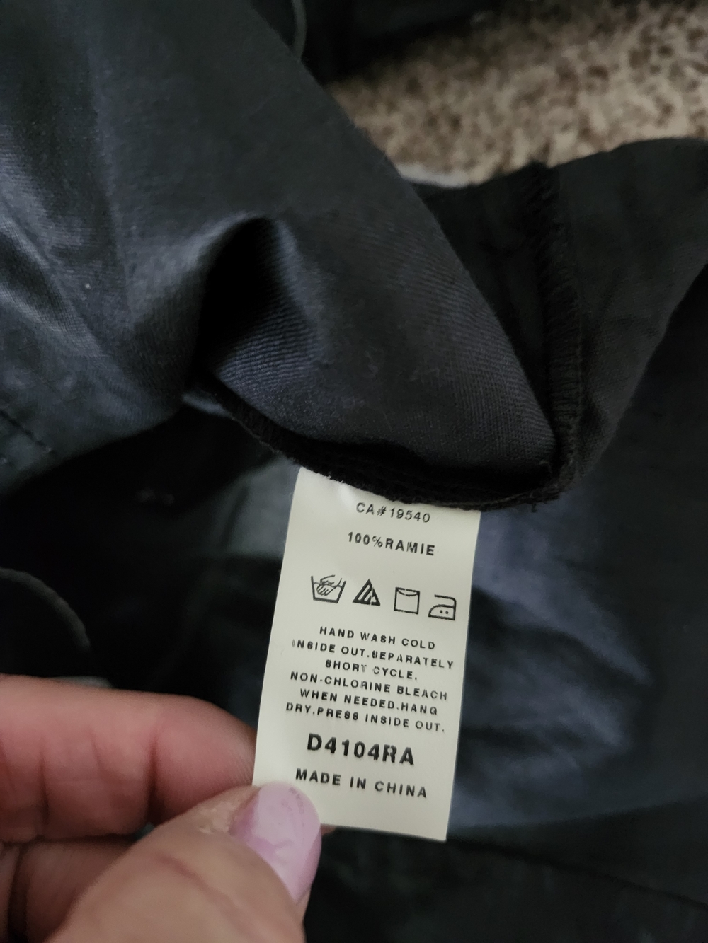 Jm Collection Black Ruffle-Trim Jacket - Picture 3 of 6